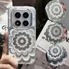 Модный лазерный чехол с цветами для Xiaomi Redmi Note 15 Pro 14 13 12 11 A5 A3 15C 14C 13C Poco X8 Pro X6 C65 C71 15T Чехол-крышка Мягкий ТПУ Задние чехлы для телефона
