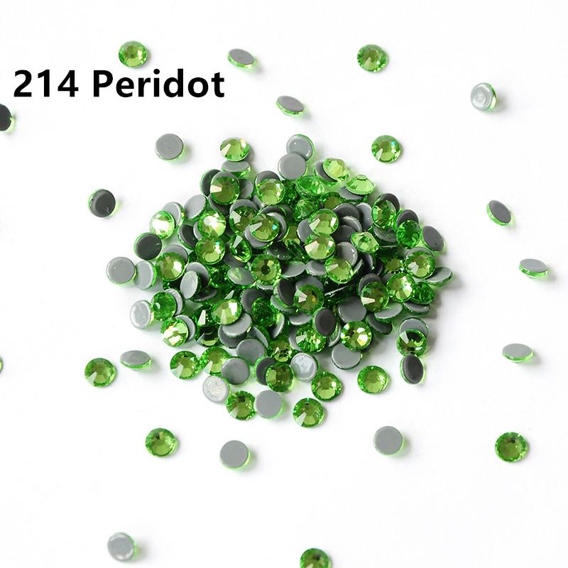 China Bulk Hot-fix Flat Back Rhinestones Bulk Crystal Glass Hotfix Rhinestones for Clothing Garment