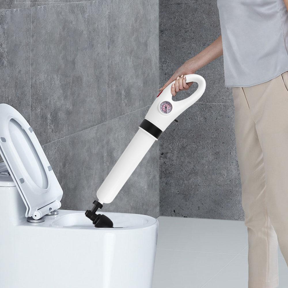 Dredge Clog Remover Sewer Pipe Unblocker Toilet Plunger Dredge Clog Remover High Pressure Drain Plunger Air Drain Blaster