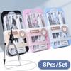 Multi-Function Ruler Compass Set Measuring Ruler Protractor Drawing Stationery Straight Ruler Pencil Compass Kit School Supplies