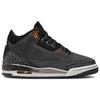 Детские кроссовки Air Jordan 3 Retro GS Fear 2023 Grey Night-Stadium Total-Orange DM0967-080