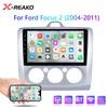 2 Din Android 12 Car Radio For Ford Focus 2 3 Mk2/Mk3 2004-2011 Multimedia Video Player GPS Carplay Auto Stereo RDS Head Unit