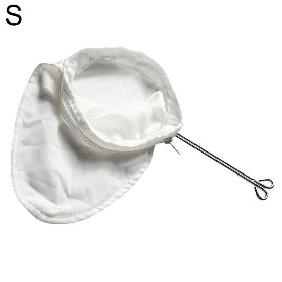 Многоразовый сетчатый фильтр из хлопчатобумажной ткани с ручкой из нержавеющей стали для кофе и чая, распродажа товаров