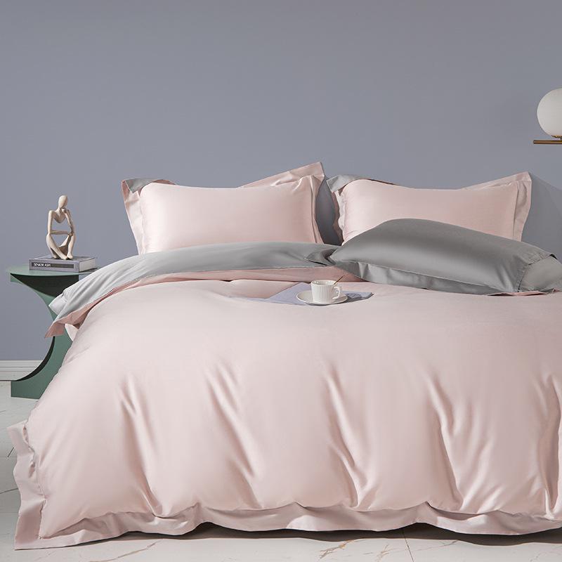 Комплект из 4-х частей одеяла Duo Xi Ai Mei Nordic Light Luxury из длинноволокнистого хлопка 60-го калибра