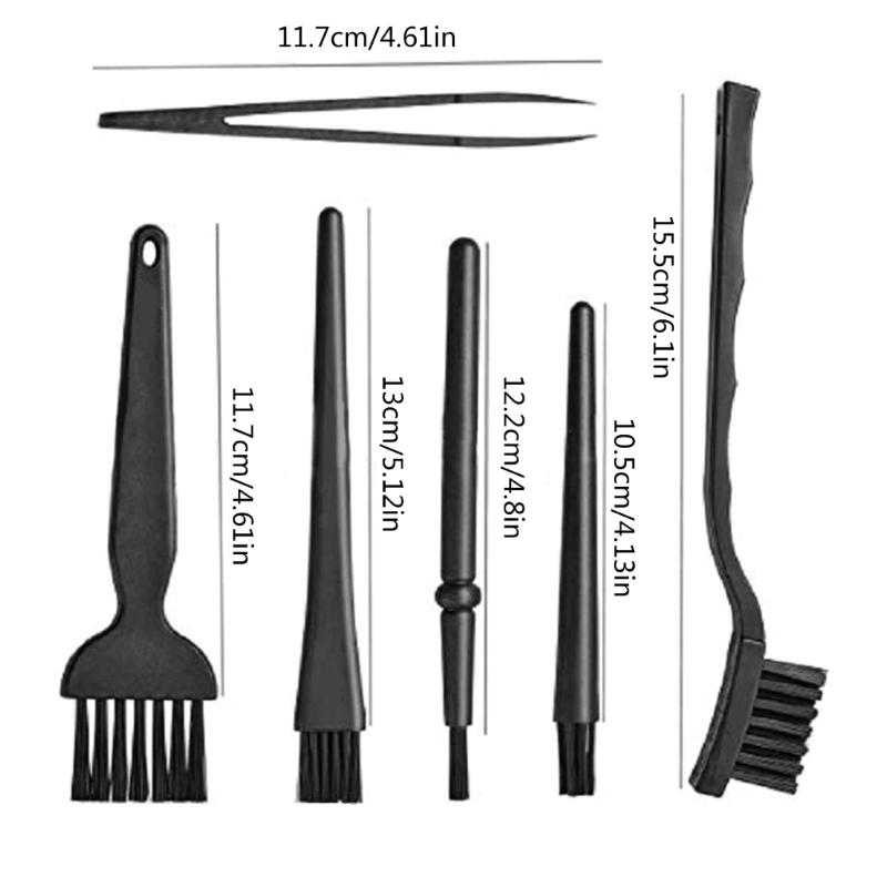 Антистатическая щетка ESD-безопасная набор нейлоновых чистящих щеток для мобильного телефона, планшета, печатной платы, BGA, ремонт, чистка