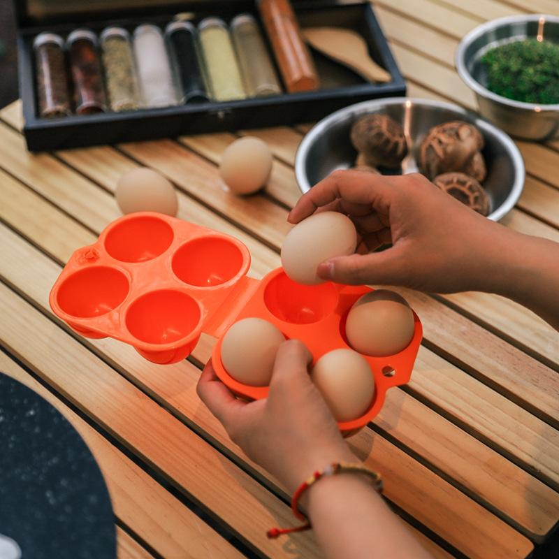 Outdoor Shockproof Egg Box Storage Box, Portable Camping Shatterproof Egg Tray, Home Plastic Protection Box, Travel Shatterproof