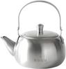 Tea Utensils KOGU Teapot In Stainless for with Tea Matte Tsubame Sanjo Shimomura Planning [Made Japan] Steel, Unbreakable, Lightweight, 2-3 Cups,
