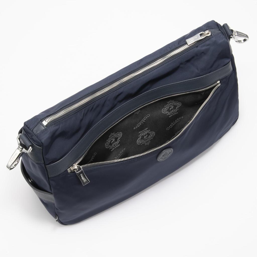 Orobianco Men's SOLO Bag, Authentic, 12L, 760g, 2-Way, Horizontal, Interchangeable Strap, No. 92955