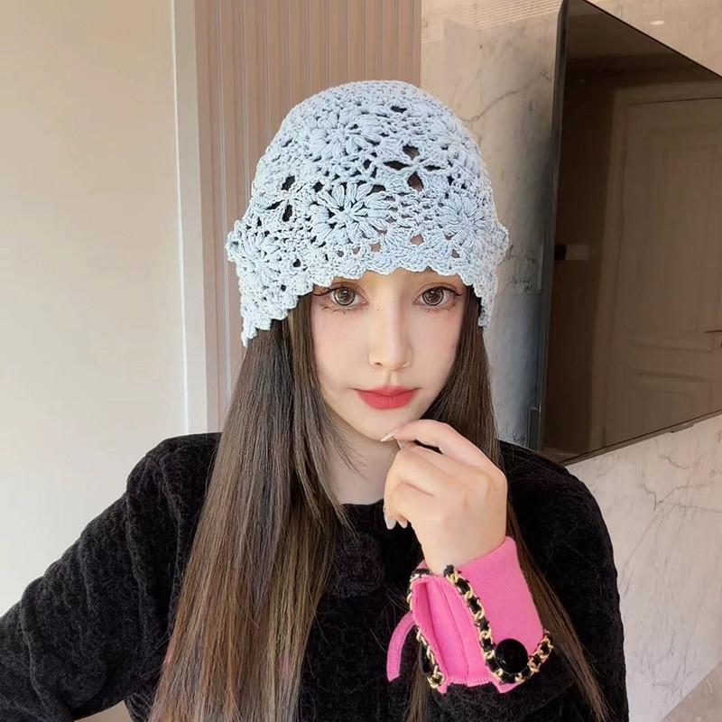 Knit Hat For Women With Breathable Tactile Texture For Autumn Fashion Style