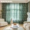 1PC NAPEARL 70-80% Green Blackout Curtain Forest Series Plant Leaves Printing Pattern Window Curtain For Living Room Home Decor