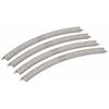 TOMIX N Gauge Curved PC Rail C280-45-PC F Set of 4 (1191) Model Railroad Supplies