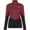 Salewa Флисовая кофта с полумолнией Puez Pullover