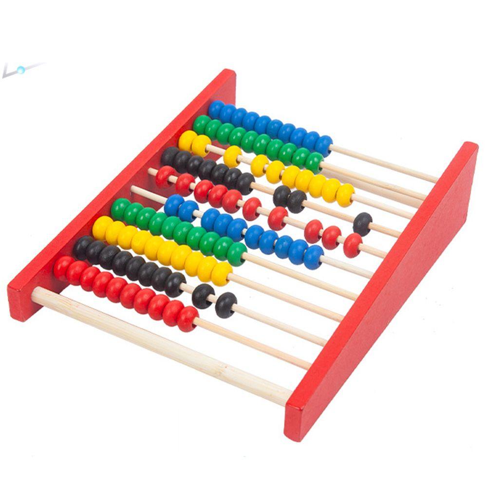 Hobbies Preschool Learning Toy Wooden Abacus Calculation Bead Intelligence Development Counting