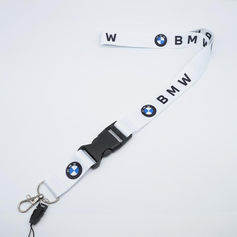 BBJE7 Брелок-шнурок для ключей BMW Держатель ремешка для ключей и удостоверений сотрудников Для BMW X1 X2 X3 X5 X4 X6 X7 G30 E30 E36 50-летие BMW 3 5 7 серии