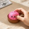 Calming Sensory Toy Sunglasses Pumpkin Stress Relief Toy, Slow Rebound Squeeze Fidget Soft Cartoon Dumpling Relieving