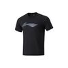 Fitness Series Pullover Round Neck Quick-Dry Short Sleeve T-Shirt Men Tops Black ATSU479-1