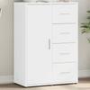 VidaXL Buffet White 60x31x84 Cm Engineered Wood, Storage Cabinet, Entryway Furniture, Accent Furniture, Furniture of 840506