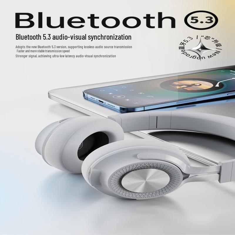Беспроводные Bluetooth игровые наушники-гарнитура SMVP