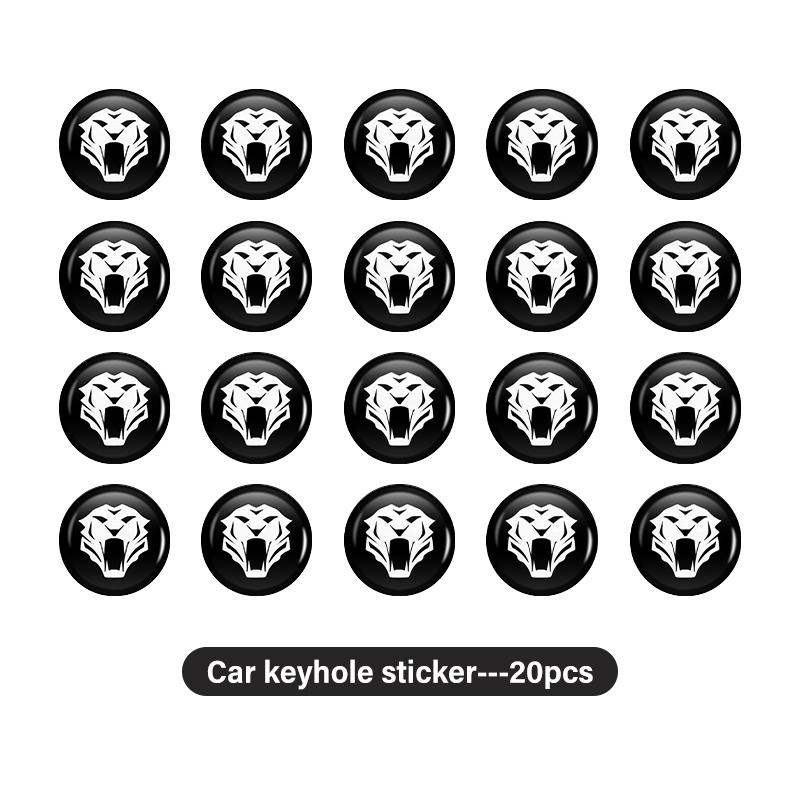 YNAZ6 8/12/20PCS Car Remote Control Key Badge Emblem Stickers Decorat Accessories For KIA Rio K5 K2 K3 Sportage Ceed Sorento Picanto