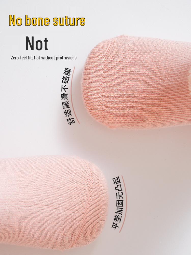 Xiyu Jia Осенне-зимние детские носки - Хлопок гребенной пряжи класса А, Цветной блок, 3D мультяшный дизайн для мальчиков и девочек