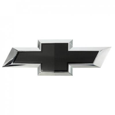 ОРИГИНАЛЬНАЯ НОВАЯ ДЕТАЛЬ GM -2025 Chevrolet Передняя эмблема Bow Tie Черная с Серебряным 84701879
