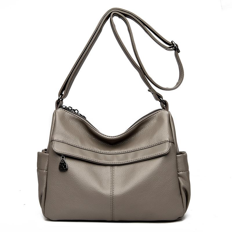 Women's Bag Luxury Soft Leather Women's Shoulder Bag Large Capacity Autumn New Mother Bag Crossbody Bag Women