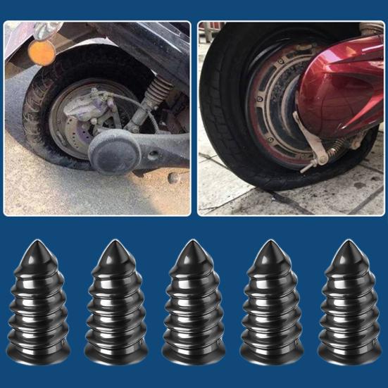 20/40/60/80 шт. Набор резиновых гвоздей для ремонта шин Сверхпрочные вкручивающиеся гвозди для ремонта шин Автомобиль Мотоцикл
