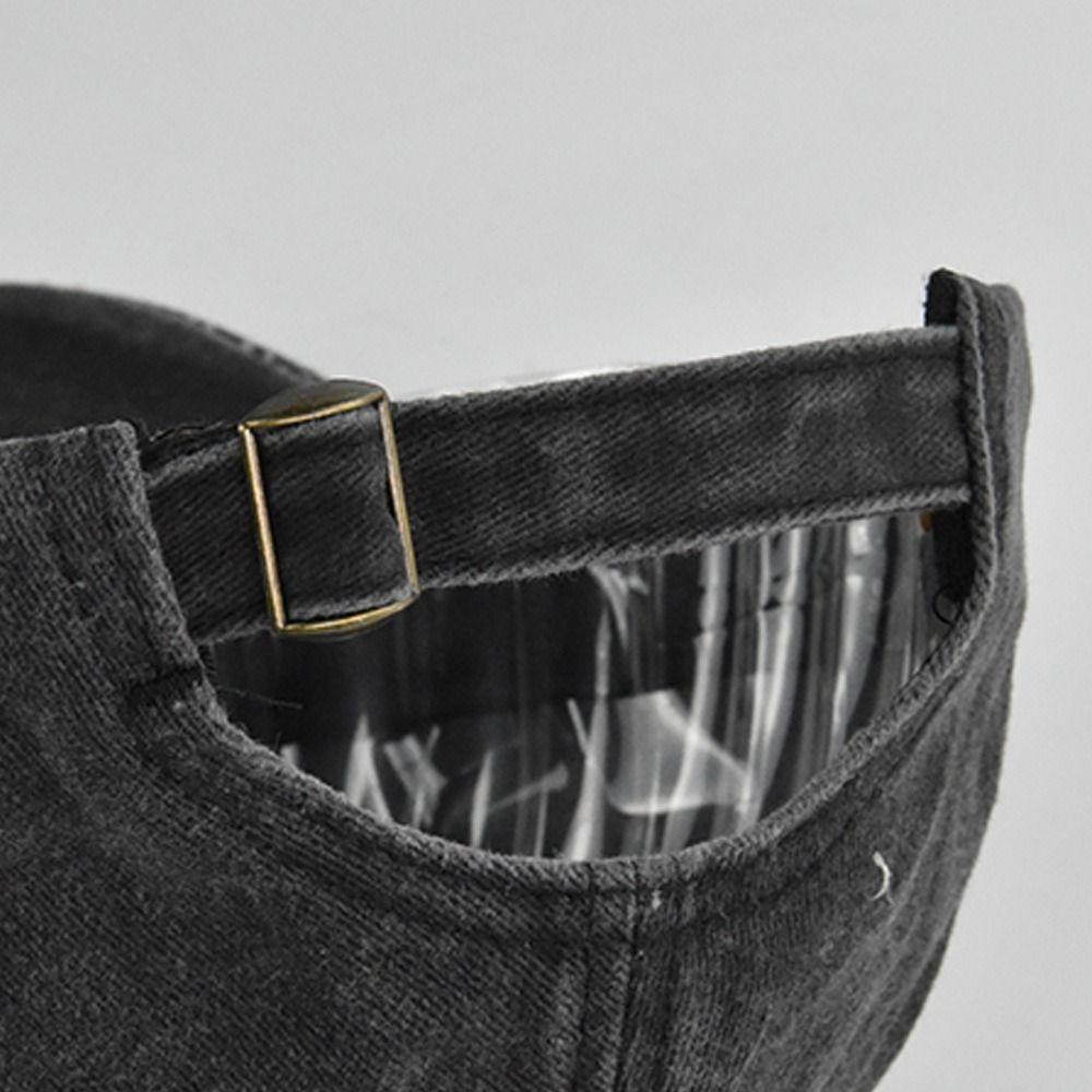 Регулируемая потертая кепка с выцветшим эффектом, готическая уличная панк-шляпа с солнцезащитным кремом, мужская и женская, для спорта на открытом воздухе