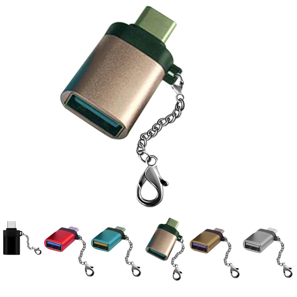 USB C Адаптер Многоцелевой Портативный Type C на USBA Коннектор Для Ноутбуков Зарядных Устройств Устройство Портативное