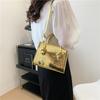 Chic Vintage Small Handbag For Women 2023 Summer Stylish Shoulder And Crossbody Bag Trendy Square Purse