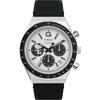 Мужские часы Timex Peanuts Q 40 мм - Черный ремешок Белый циферблат Корпус из нержавеющей стали