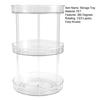 Вращающийся на 360 градусов лоток для хранения 1/2/3 слоя Lazy Susan Organizer Кухонный шкаф для кладовой Прилавок Держатель для специй Косметическая поворотная стойка