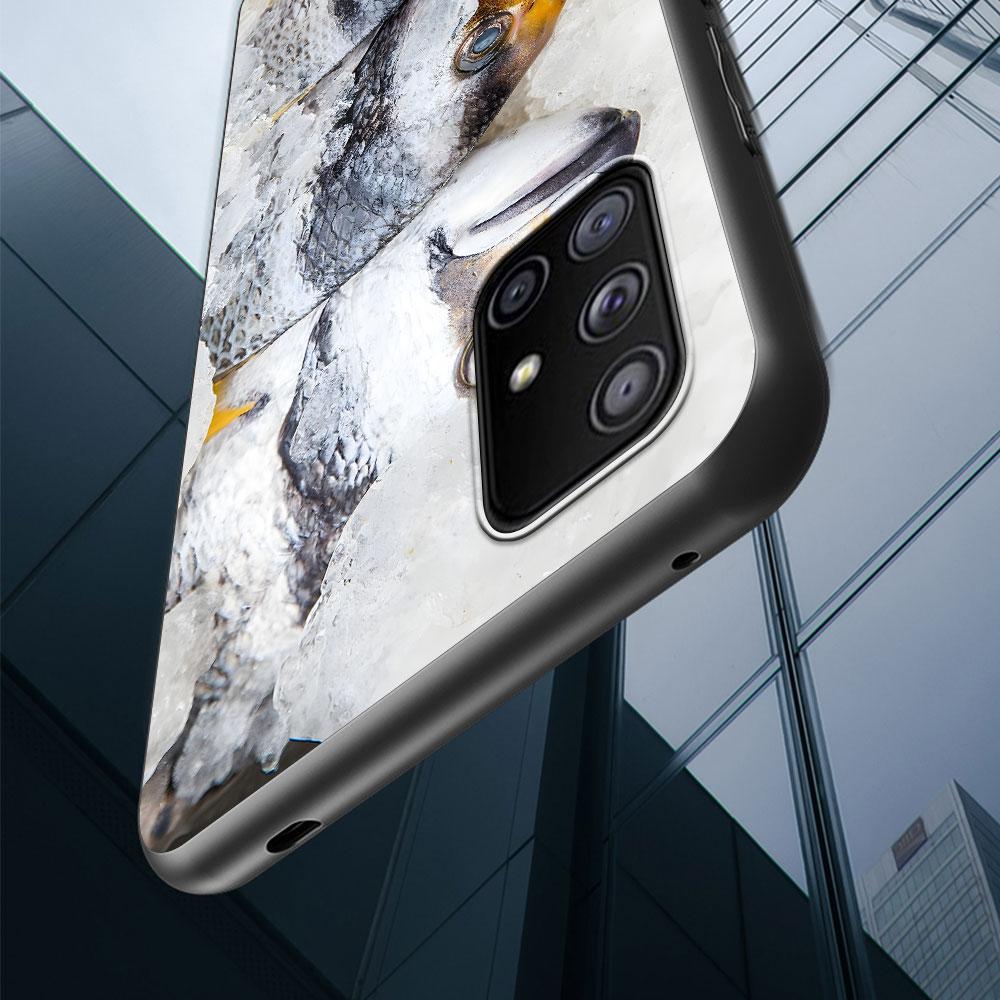 Trout Fish Fishing Case for Samsung Galaxy S23 S10e S10 S21 FE S22 S9 S24 Ultra S20 Plus Soft Black TPU Phone Cover Bumper