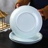 Набор керамических обеденных тарелок из селадона Jingdezhen (Набор из 4 штук, 10 дюймов)