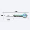 1 шт. брелок складной карманный нож мини-брелок для ключей из нержавеющей стали