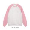 European Style Women's Bloom Print Raglan Hoodie - Autumn/Winter