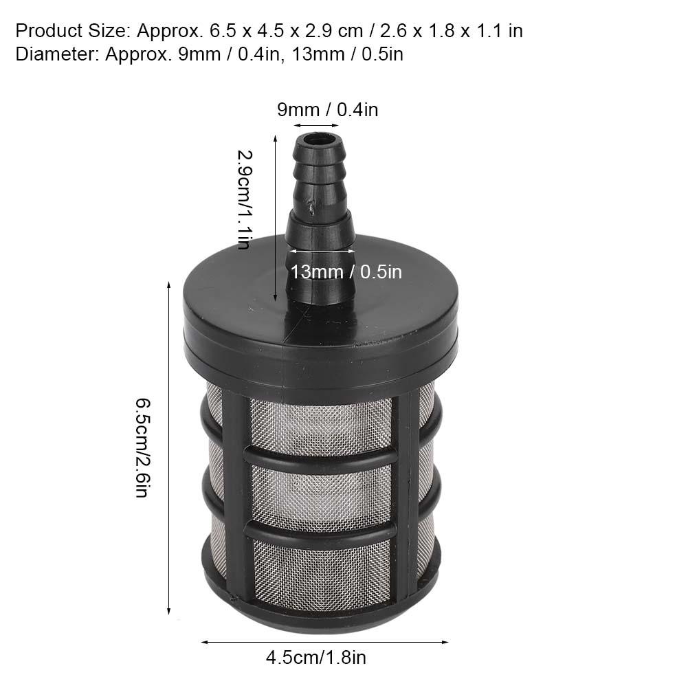 Rv Filter, Garden Strainer Mesh Accessories Water Filter Sprayer Parts with 5Pcs Stainless Steel Double Layer for Marine Boat Lawn