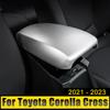 Автомобильные аксессуары для Toyota Corolla Cross XG10 2024 2024 2024 Гибридный ABS подлокотники ящик для хранения коврик чехол водонепроницаемый пыленепроницаемый