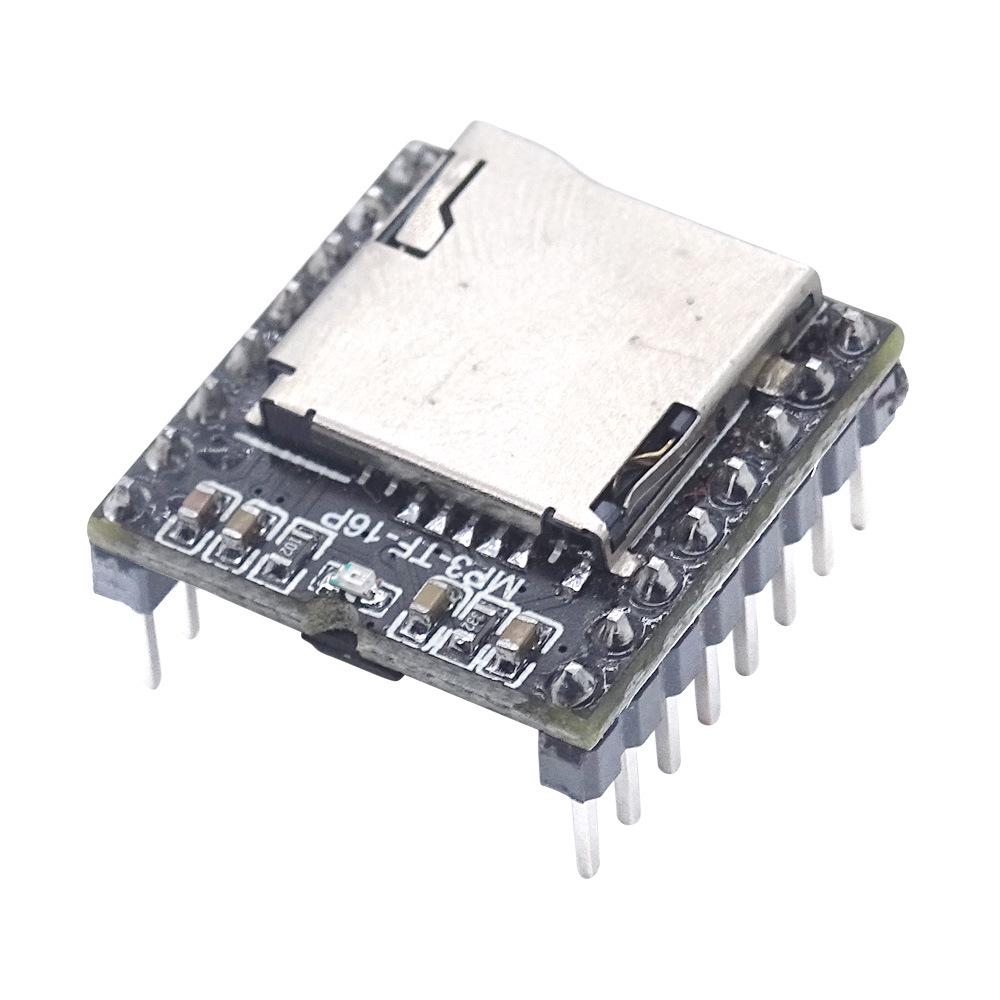 Модуль MP3 DFPlayer Mini с открытым исходным кодом для разработки на Arduino