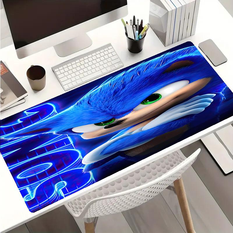Sonic the Hedgehog Mouse Pad - Non-Slip Rubber Base, Smooth Surface for Work,Gaming,Office,And Home Use, Desk Mouse Pad