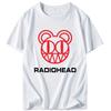 Винтажная футболка Radiohead Мужская Мода Рок-группа женская футболка Футболка Мальчиковая Футболки топ Короткий рукав Camisetas Мужская одежда