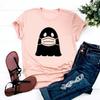 Halloween Thanksgiving Hexenbiest Print ShortSleeved TShirt Aesthetic Graphic Harajuku Top for Women