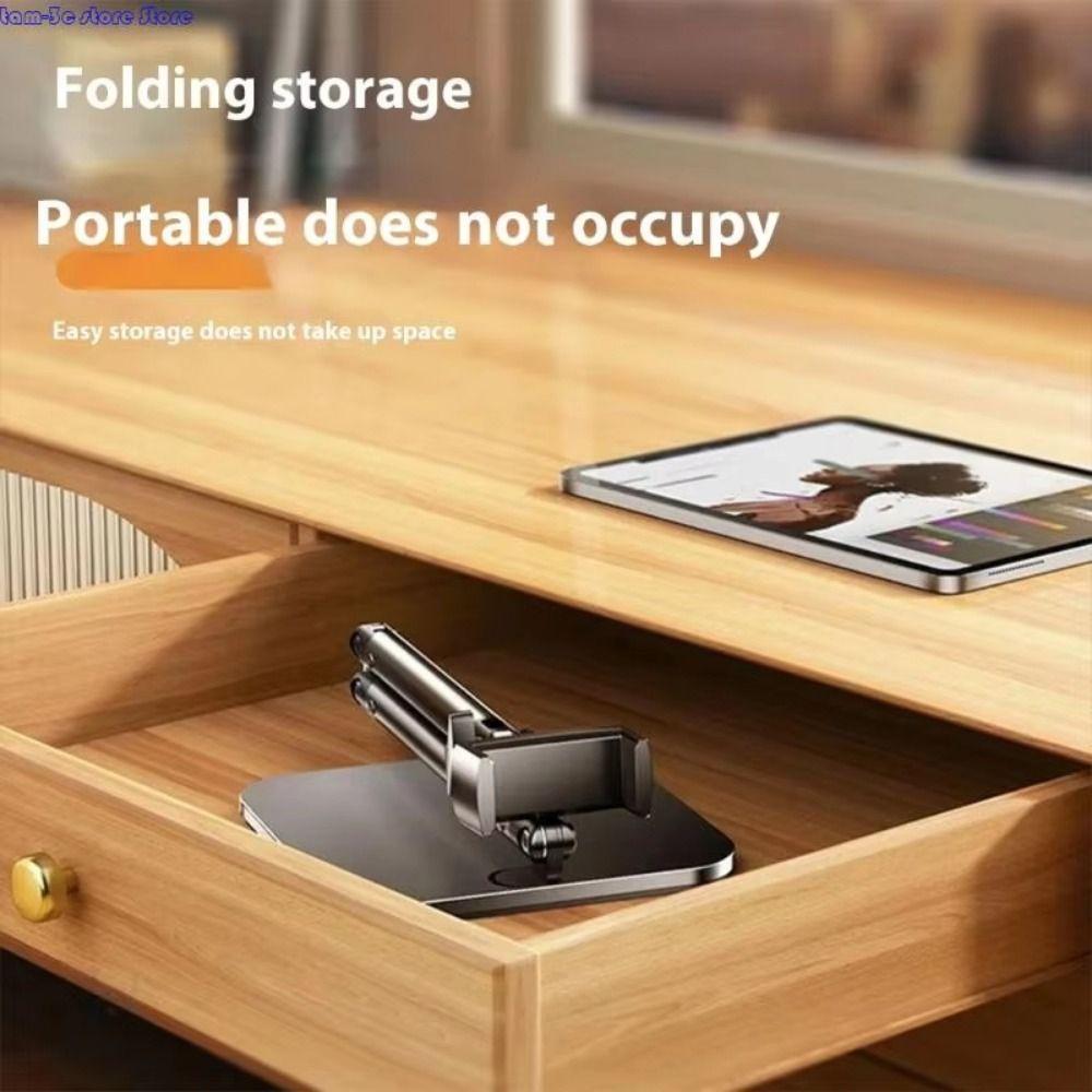 360 Rotating Folding Tablet Stand Height Adjustable Long Arm Tablet Bracket  Kitchen