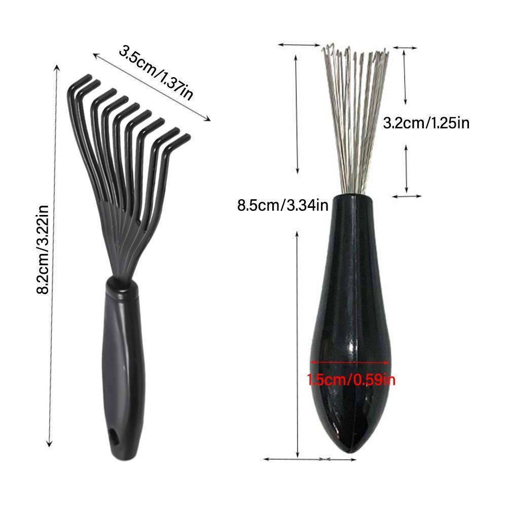 Hand Tool Comb Hair Brush Cleaner Plastic Handle Comb Hair Remover Practical Brush Cleaning Claws