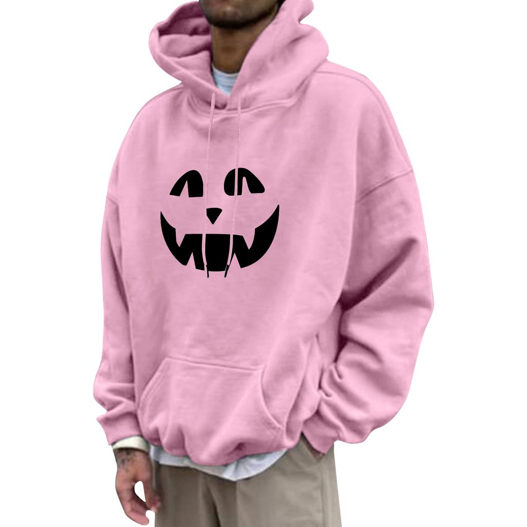 Унисекс Повседневный Модный Топ с Толстовкой на Шнурке и Принтованной Толстовкой