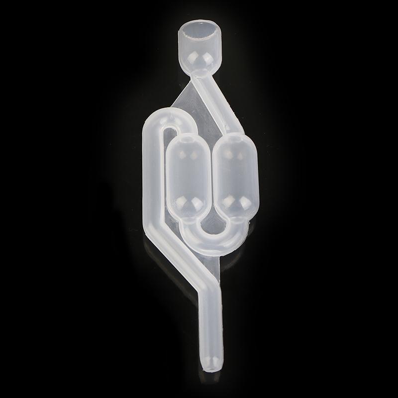 5PcWater Seal Выхлопная труба в одну сторону для домашнего пивоварения, брожения, герметичный пластиковый шлюз