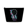 Women Butterfly Print Cosmetic Bag Toiletries Organize Travel Storage Case 6722 KTB
