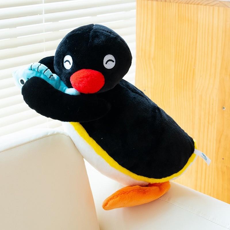 Adorable Pingu Plush Penguin Birthday Cake Gift Soft Toy For Kids And Girls