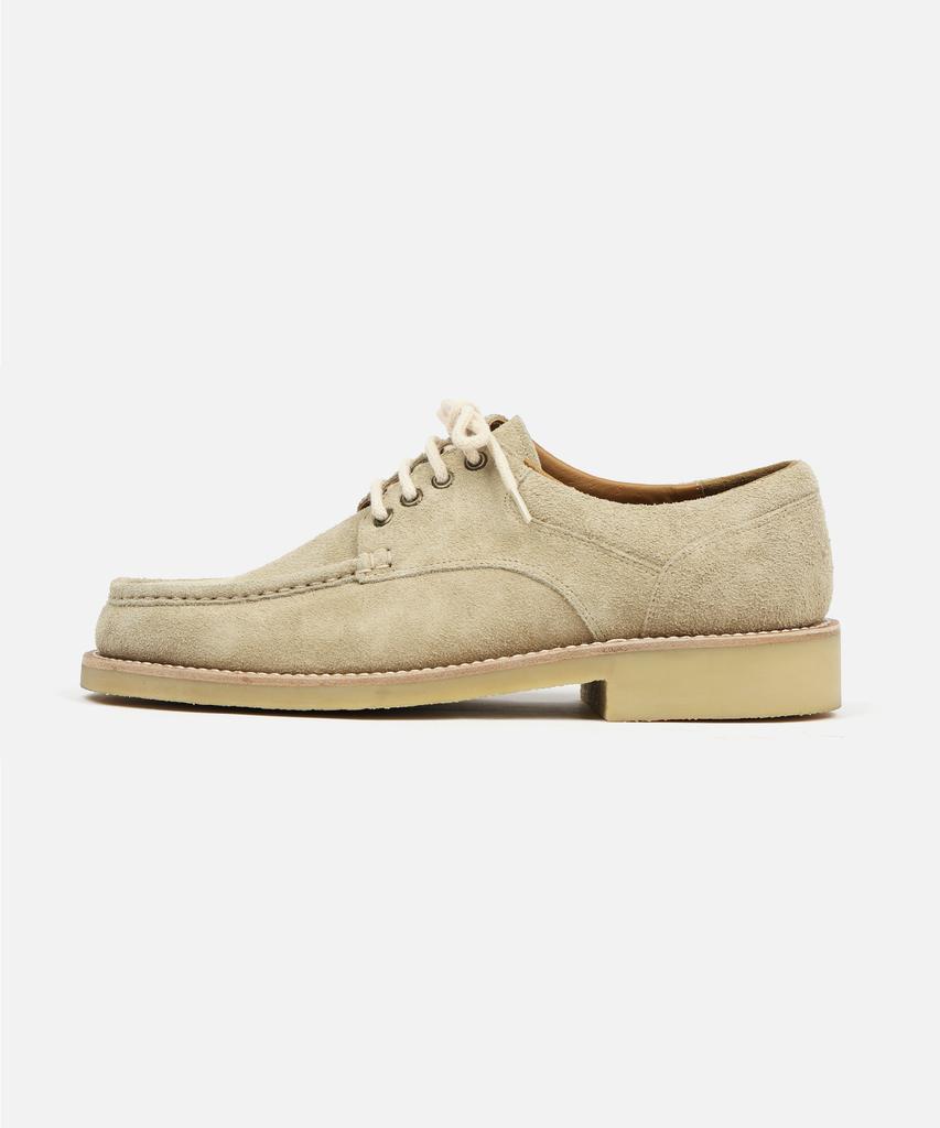 Custommood Riyadh Suede Derby Shoes (Send Beige)