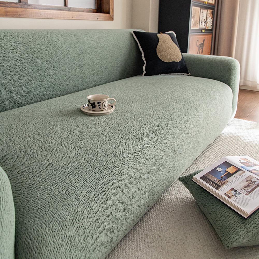 New All season Universal Sofa Cover All Inclusive Universal Cover  Straight Line Anti Slip Protective Cover To Prevent Cat Scratches